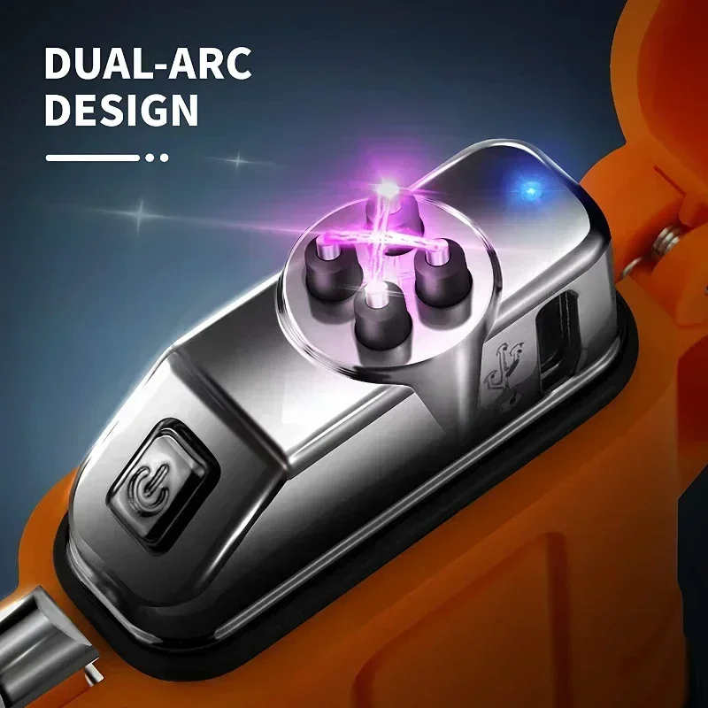 Waterproof Double Arc Lighter  – обзор и цена Outdoor Windproof Lighter