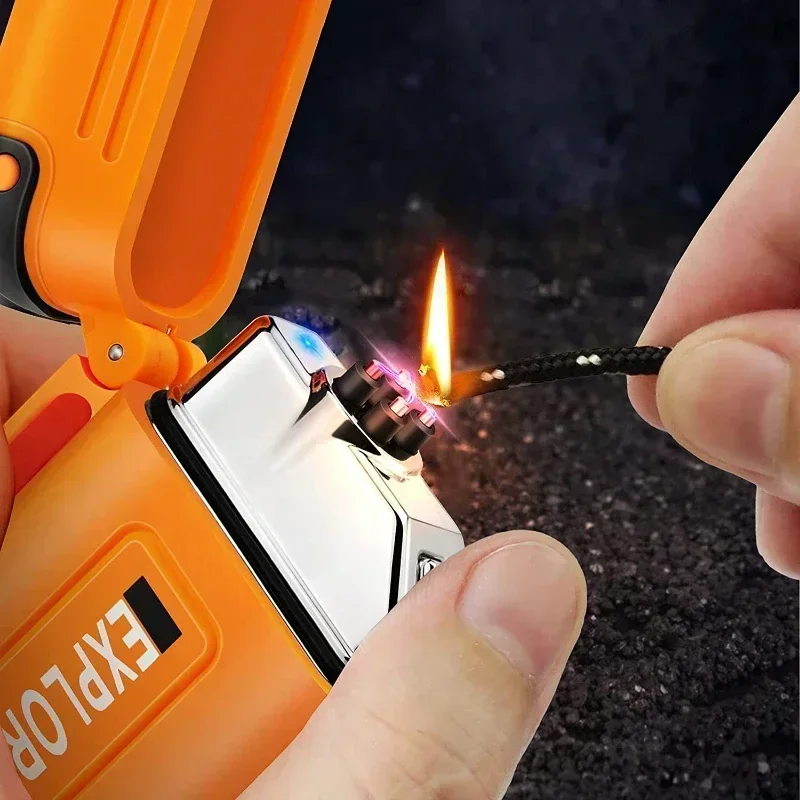 Waterproof Double Arc Lighter  – обзор и цена Outdoor Windproof Lighter
