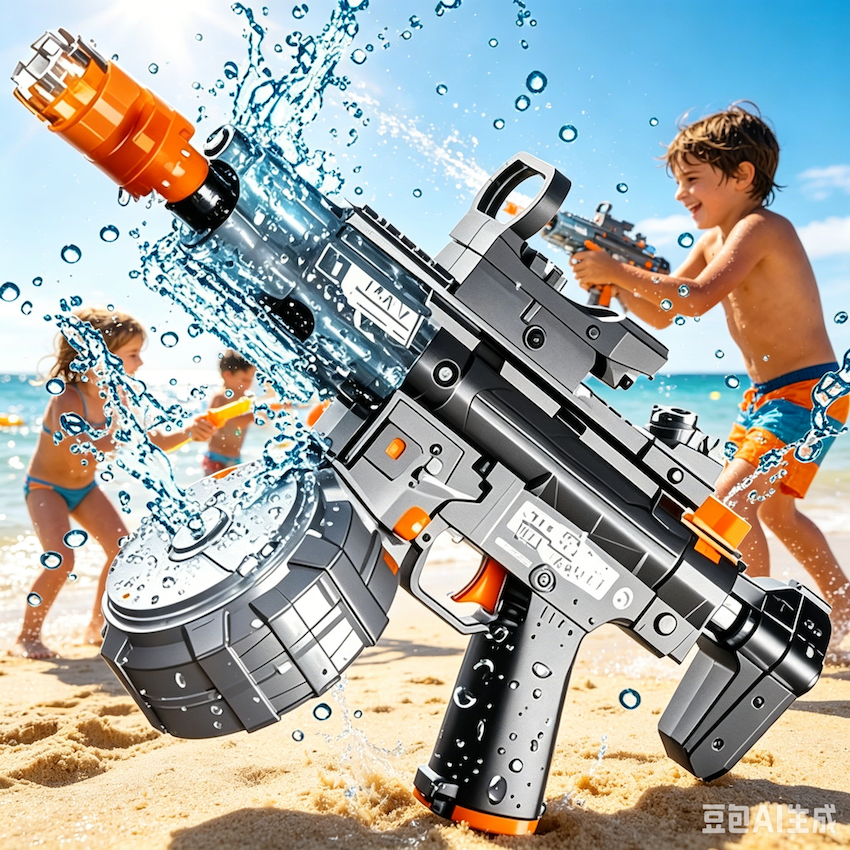 Electric Water Gun Toy Long Ra – обзор и цена Outdoor Camping Games For Kids