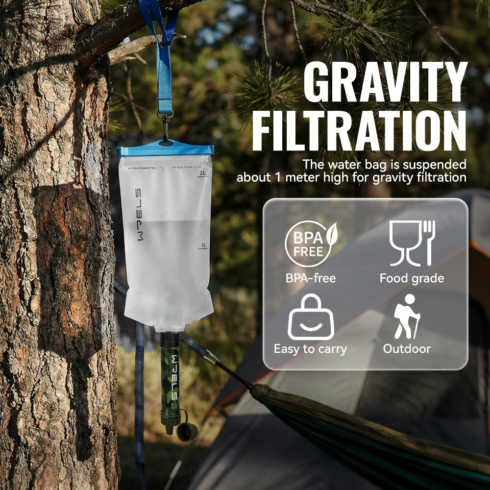 WRELS Outdoor Portable Water F – обзор и цена Portable Water Filter