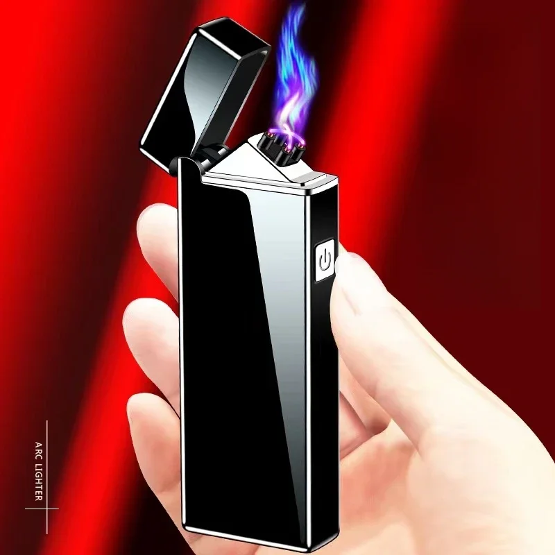 New Electronic Windproof Doubl – обзор и цена Outdoor Windproof Lighter