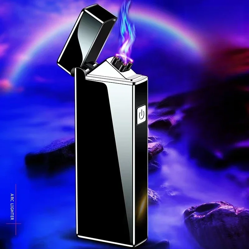 New Electronic Windproof Doubl – обзор и цена Outdoor Windproof Lighter