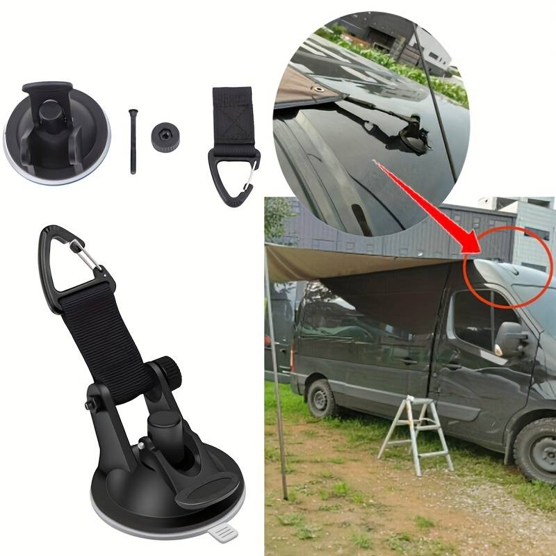 4Pcs Motorhomes Car Suction Cu – обзор и цена Outdoor Camping Awning