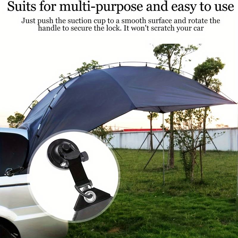 4Pcs Motorhomes Car Suction Cu – обзор и цена Outdoor Camping Awning