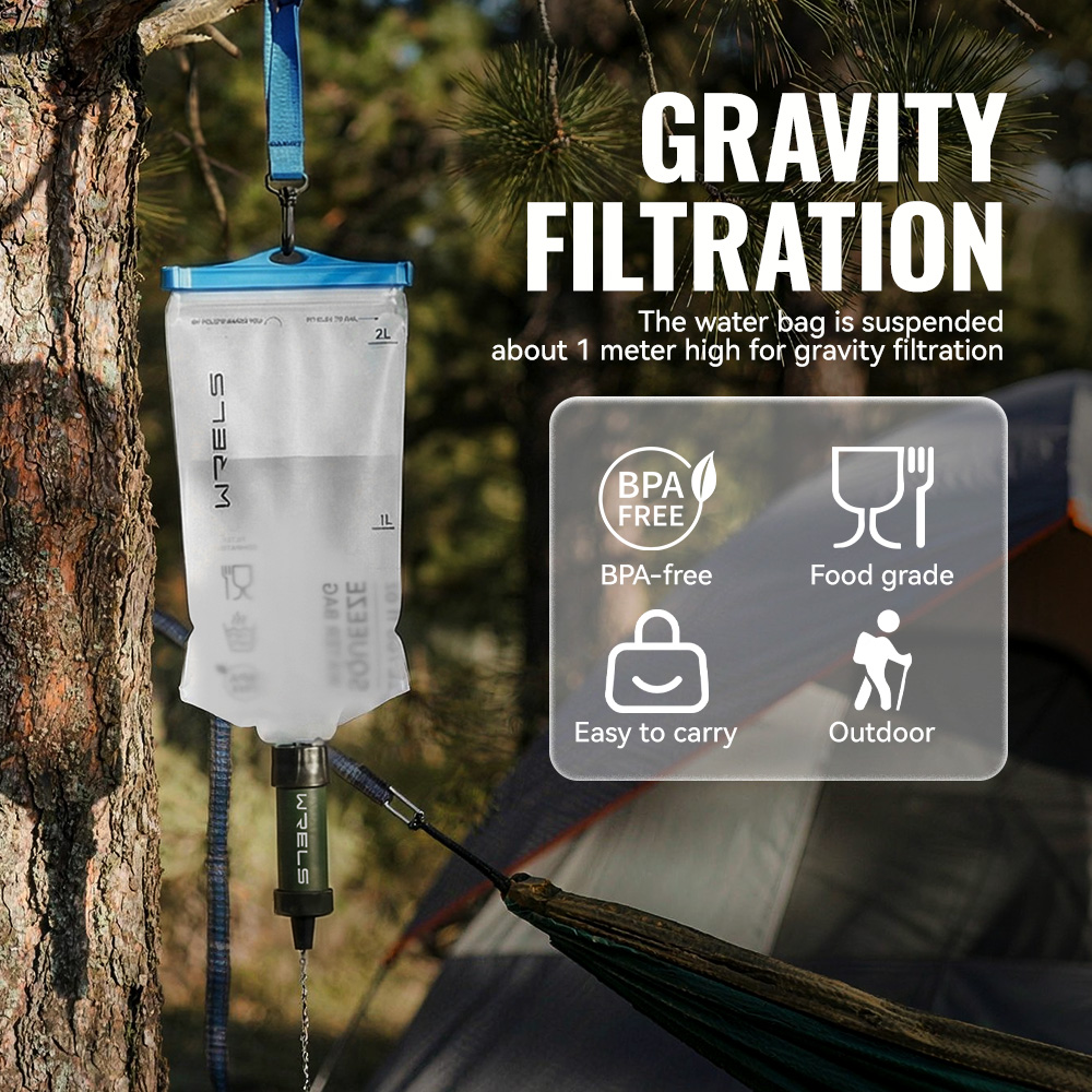 WRELS Camping & Survival Emerg – обзор и цена Portable Water Filter