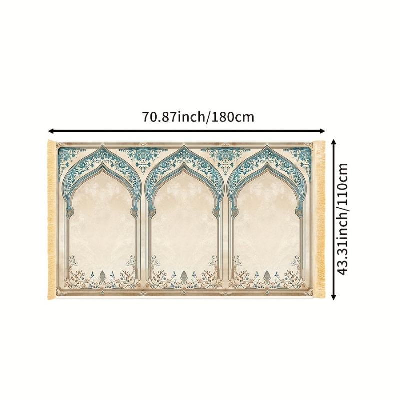 VIKAMA Luxury Islamic Prayer R – обзор и цена Outdoor Camping Mats Large