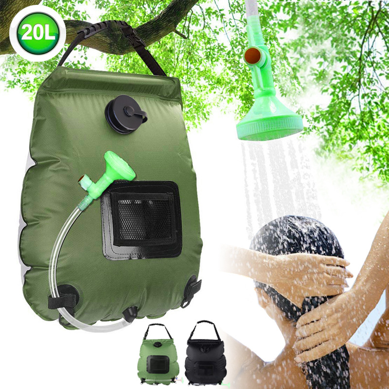 Camping Shower Bag 20L Solar H – обзор и цена Outdoor Camping Hot Water Shower