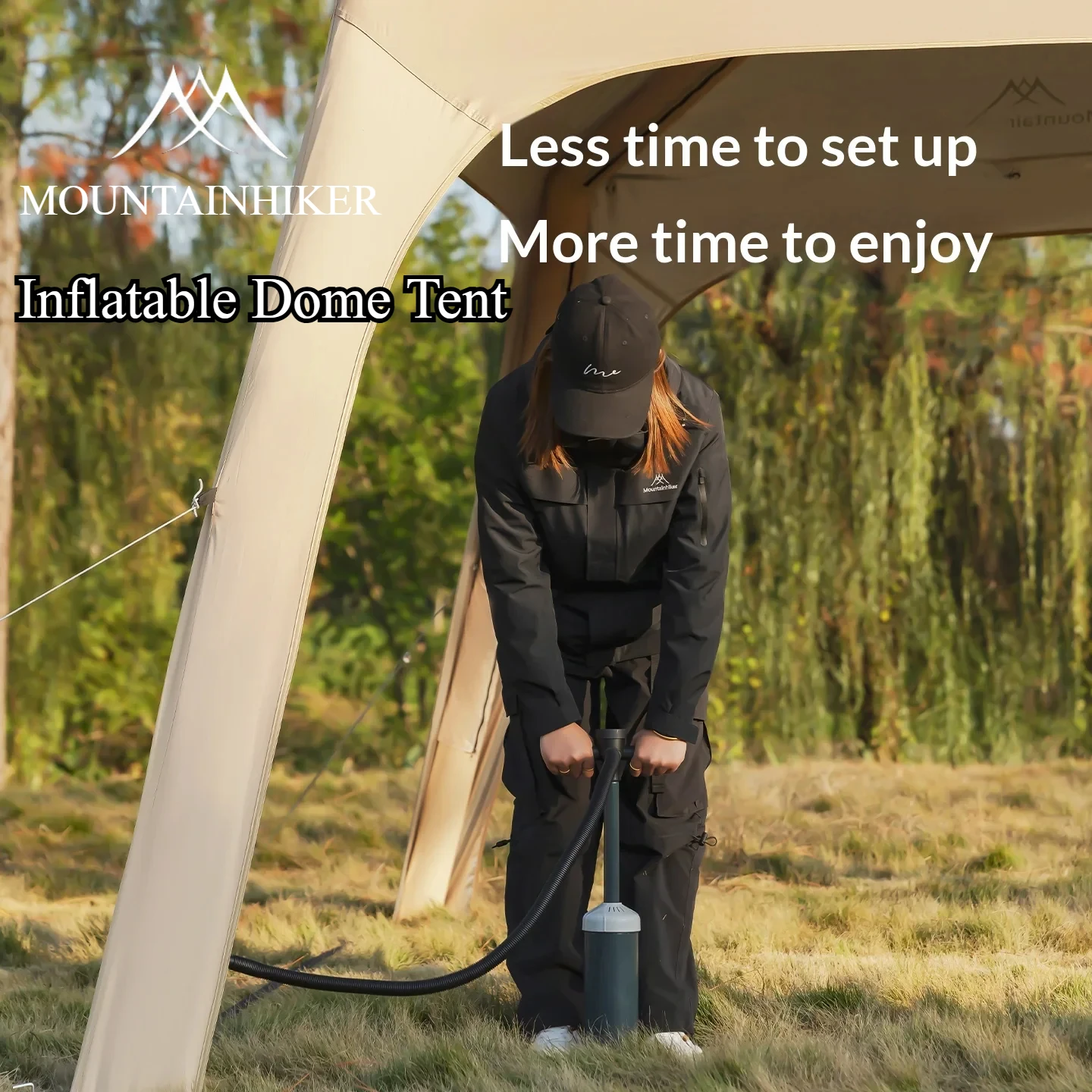 Inflatable Camping Tent, Easy  – обзор и цена Outdoor Camping Dome