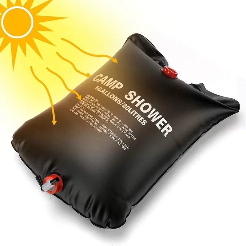 20/40L Camping foldable Solar  – обзор и цена Outdoor Camping Hot Water Shower