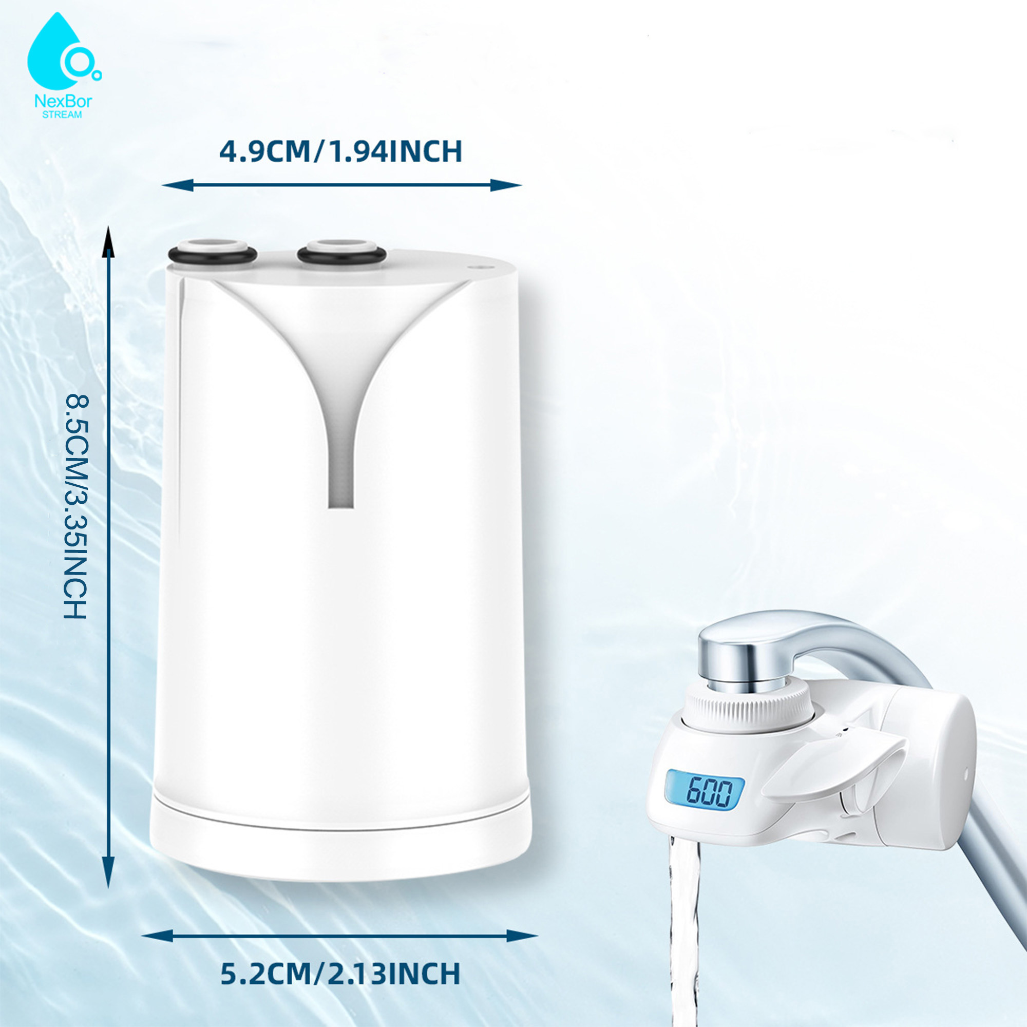 Faucet Water Filter Compatible – обзор и цена Portable Water Filter